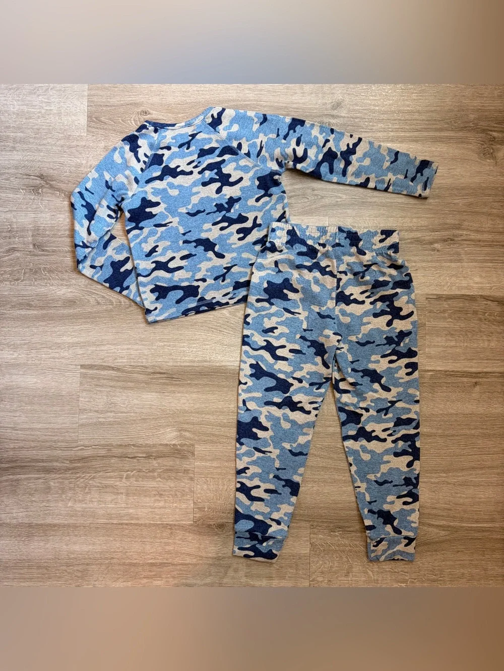 32 Degrees boys camo print pajama set